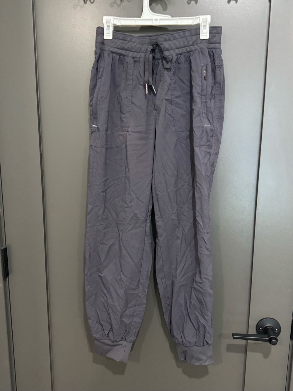 L.L. Bean Charcoal Gray Drawstring Jogger Pants